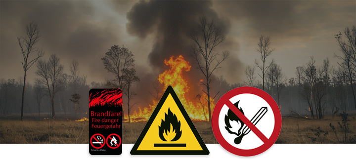 Brandfare ved tørke